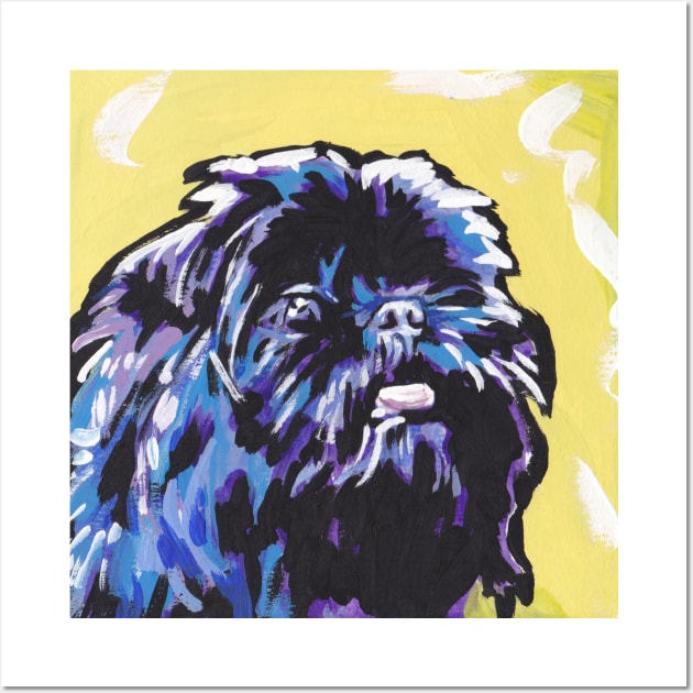 Affenpinscher portrait Dog Pop Art Wall Art by bentnotbroken11